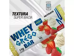 WHEY GREGO BAR UN 40G - NUTRATA