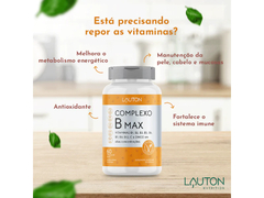 COMPLEXO B MAX 60CAPS – LAUTON - comprar online