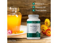 EXTRATO DE PROPOLIS VERDE LIOFILIZADO 60CAPS - LAUTON - loja online