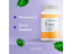 COMPLEXO B MAX 60CAPS – LAUTON - loja online