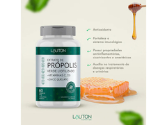 Imagem do EXTRATO DE PROPOLIS VERDE LIOFILIZADO 60CAPS - LAUTON