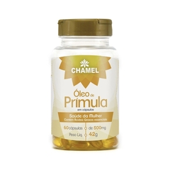 Capsulas Oleo de Primula 500mg Chamel - 60 Capsulas