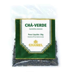 Pacote Cha Verde Folhas Chamel - 30g