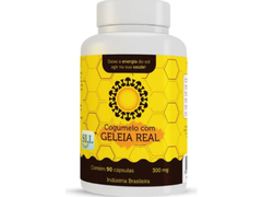 COGUMELO COM GELEIA REAL 90CAPS 300MG - NATTUBRAS