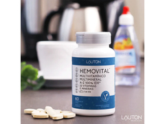 HEMOVITAL MULTIVITAMINICO MULTIMINERAL 60CAPS - LAUTON - loja online