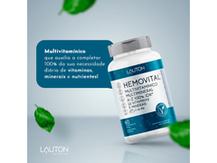 HEMOVITAL MULTIVITAMINICO MULTIMINERAL 60CAPS - LAUTON - comprar online