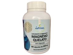 MAGNÉSIO QUELATO 60 CAPS 500MG - NATTUBRAS