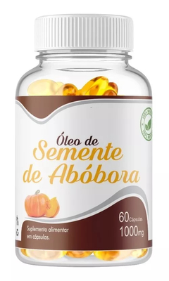 Oleo de Semente de Abobora 1000g 60caps Natu Ser