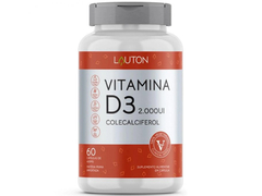 VITAMINA D3 2.000UI 60CAPS 400MG - LAUTON