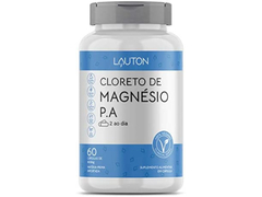 CLORETO DE MAGNESIO 60CAPS 600MG - LAUTON