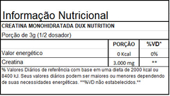 CREATINA MONOHIDRATADA 100G - DUX NUTRITION - comprar online