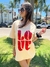 Remera Love Foil Red en internet