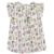 VESTIDO MUNDI INFANTIL MENINA FLORIDO EM VISCOSE DIGITAL OFF WHITE - TAM. 3