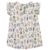 VESTIDO MUNDI INFANTIL MENINA FLORIDO EM VISCOSE DIGITAL OFF WHITE - TAM. 3 - comprar online