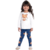 CONJ. KYLY MENINA INFANTIL MANGA LONGA E LEGGING RAPOSA - TAM. 8 - OqBaby?