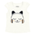 CONJ. GATINHA POM POM OFF WHITE TAM. G - ALAKAZOO - comprar online