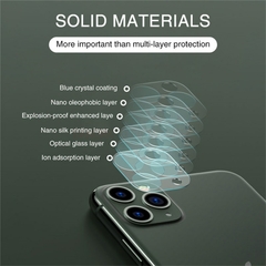 Película de Vidro completa - protetor de câmera de lente 3 peças para iPhone 13,12, 11 Pro Max on internet