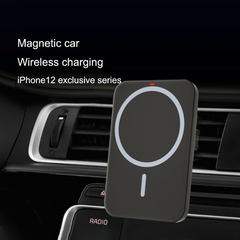 Compre Agora Carregadores magnéticos sem fio para carro Qi Carregador de telefone sem fio Air Vent para iPhone 14, 13 Mini Pro Max Magnet Adsorb Fast Wireless 15W