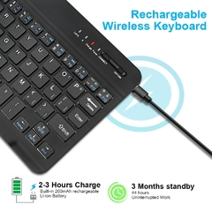 Mouse teclado sem fio Bluetooth para Tablet Samsung Galaxy Tab S7 Plus FE 11 S6 Lite 10.1 S5E S3 S8 10.5 A A8 A5 A6 A7 10.4 8.0 - online store