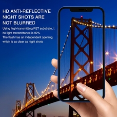 Película de Vidro proteção completa das 3 lente da câmera para iPhone 11, 12 pro/pro Max - NORMAST