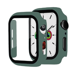 Case de vidro para Apple Watch45mm 41mm 44mm 40mm 42mm 49mm Accessorie Screen Protector Apple watch serie ultra 8 4 5 6 SE 7 - comprar online