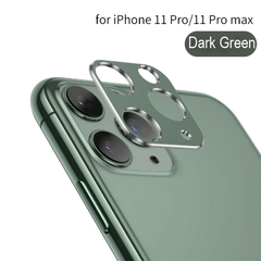 Anel de proteção metal para câmera de iPhone para câmera traseira compatível com iPhone 11 pro max - NORMAST