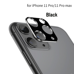 Película formato de Anel proteção metal para câmera traseira compatível com iPhone 11, 11 pro , pro Max na internet