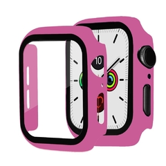 Case de vidro para Apple Watch45mm 41mm 44mm 40mm 42mm 49mm Accessorie Screen Protector Apple watch serie ultra 8 4 5 6 SE 7 on internet