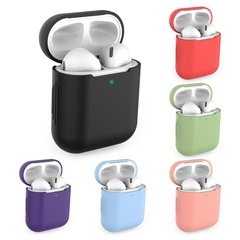 Compre já Case Anti-queda Air Pods 1, 2 material Silicone varias cores.