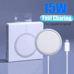 Carregadores Magsafe sem fio magnético original de 20 W para iPhone 13 11 12 14 Pro Max Mini XS XR X 8 Plus AirPods Carregamento rápido na internet