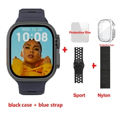 Smartwatch Ultra IWO Series 8 49mm 420*485 NFC relógio inteligente PK MT8 H11 ZD8 Ultra Max+ Pulseira+case+pelicula na internet