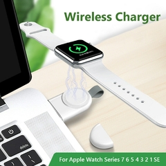 Imagem do Carregador sem fio para iWatch 7 6 5 4 3 2 1 SE Charging Dock Station Carregador USB Acessórios para smartwatch