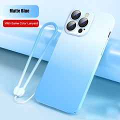 Case Tec Phone cores = Fosco gradiente liquido de luxo Silicone com cordão de punho - comprar online