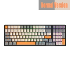 Imagen de Teclado Gamer mecânico K3 - Vermelho Azul Interruptor 100 Teclas - Teclado USB Com Fio Computador PC Gamer ou Notebook