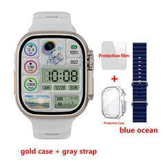 Ultra Smart Watch iwo Watch Ultra Series 8 49mm 420*485 NFC relogio inteligente 2022 DT8