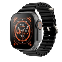 Ultra Smart Watch NFC Series 8 Bluetooth Call 2,02" Wireless Fitness Watch caixa de titânio resistente Relogio inteligente