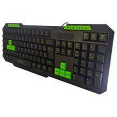 TECLADO GAMER MULTILASER COM HOTKEYS MULTIMIDIA SLIM VERDE on internet