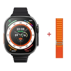 Imagem do Ultra Smart Watch NFC Series 8 Bluetooth Call 2,02" Wireless Fitness Watch caixa de titânio resistente Relogio inteligente