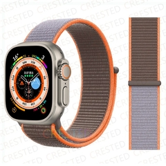 Imagem do Pulseira coloridas de Nylon para Smart Watch Bands 44mm 40mm 49mm 41mm 42mm Sport Loop pulseira iWatch Serie ultra 49mm 5 6 SE 7 8 banda 45 mm