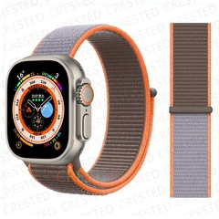 Pulseira coloridas de Nylon para Smart Watch Bands 44mm 40mm 49mm 41mm 42mm Sport Loop pulseira iWatch Serie ultra 49mm 5 6 SE 7 8 banda 45 mm