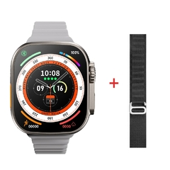 Ultra Smart Watch NFC Series 8 Bluetooth Call 2,02" Wireless Fitness Watch caixa de titânio resistente Relogio inteligente