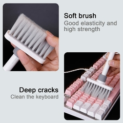 Cleaner 5 in 1 Multifuncional Kit limpeza teclado pc fone de ouvido airpods