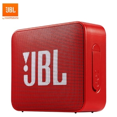 Original JBL GO 2 alto-falante sem fio Bluetooth mini IPX7 à prova d'água som ao ar livre bateria recarregável com microfone on internet