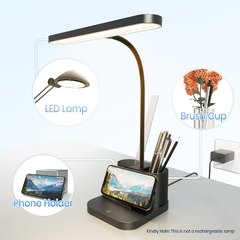 Image of Lâmpada de mesa LED AXX Lâmpadas de leitura brilhante para videoconferência 800LM Candeeiro de mesa regulável para escritório doméstico pequeno quarto com luz de mesa