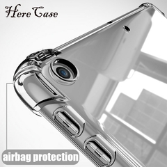 Image of Case para tablet Apple iPad Pro 9.7 Air 2 3 4 5 Silicone Soft Tpu Airbag Capa Proteção transparente para Ipad Mini 1 2 3 4 Com refprço nos cantos