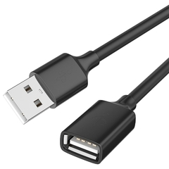 Cabo de extensão Kebiss USB 3.0 para Smart TV PS4 Xbox One SSD Cabo USB para USB extensor Cabo de dados Mini cabo de extensão USB 3.0 2.0 - buy online