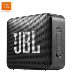 Original JBL GO 2 alto-falante sem fio Bluetooth mini IPX7 à prova d'água som ao ar livre bateria recarregável com microfone