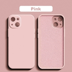 Case de silicone líquido para iPhone 14 13 11 12 Pro Max na internet