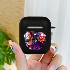 Case de fone de ouvido preto fosco fasino para Airpods 2 3 Pro 2 PNL Ra on internet