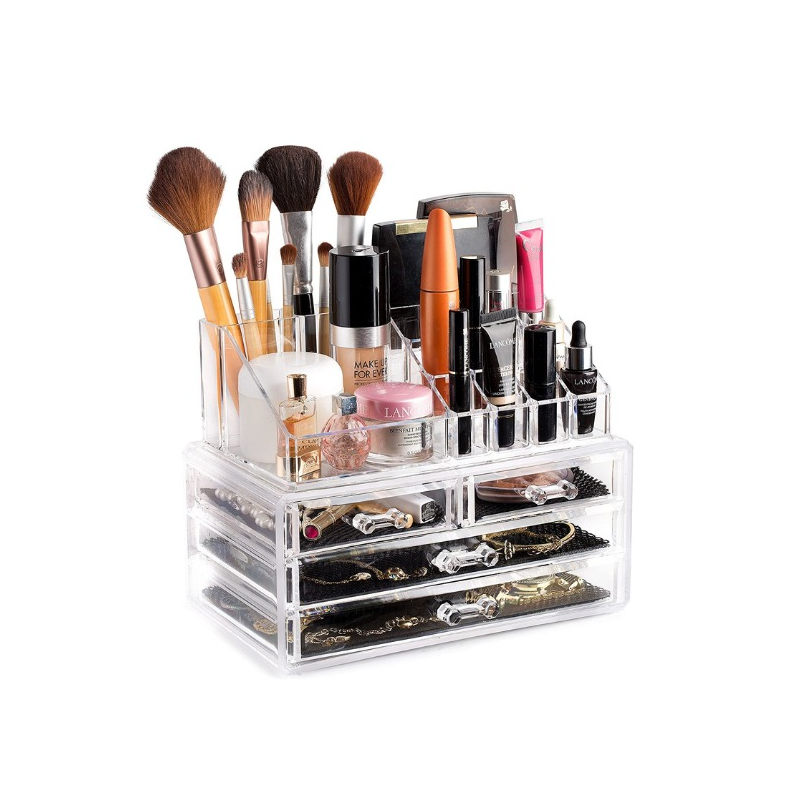 Mini Organizador de Acrilico de 12 Labiales